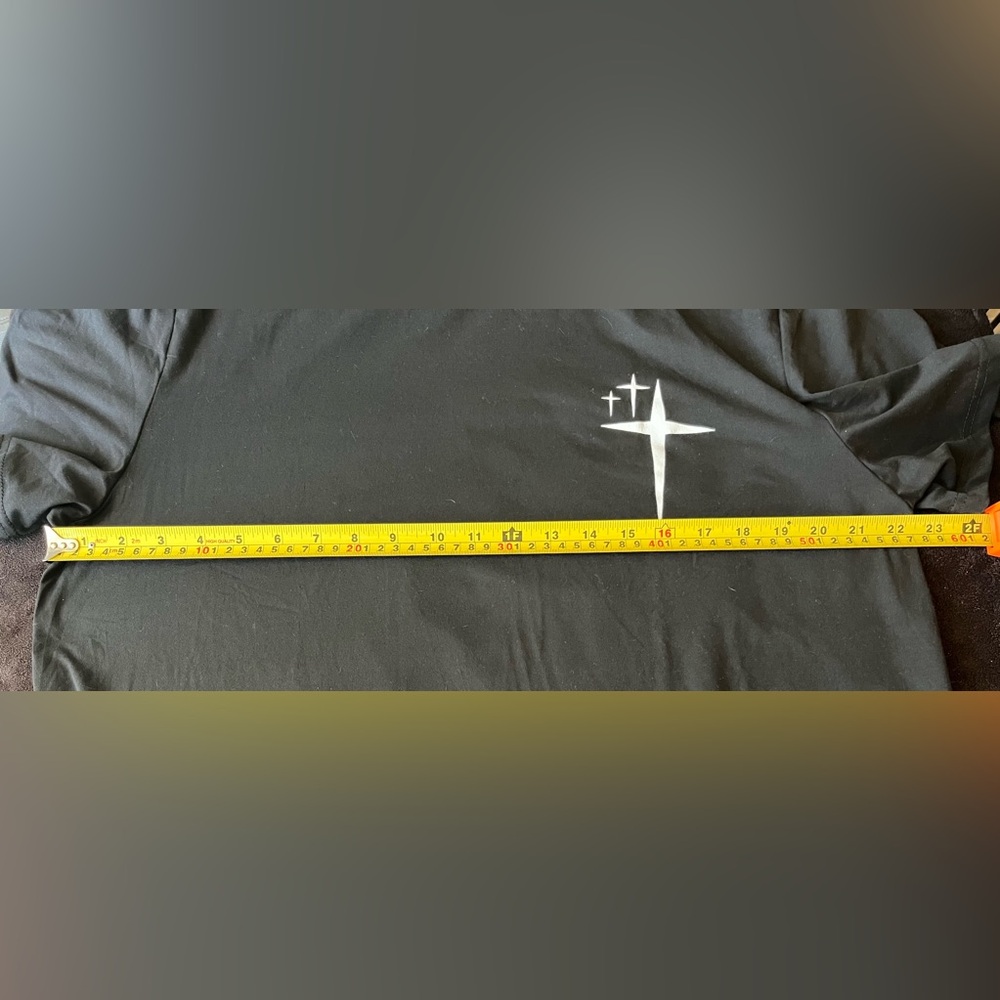 Faith over Fear Men's TikTop Shop shirt Sz XL - Picture 9 of 10
